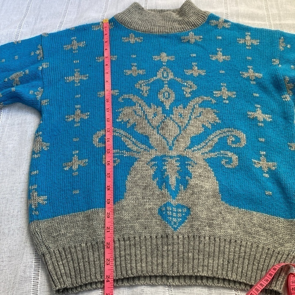 Together Vintage wool blend mock turtleneck sweater. - Picture 6 of 11